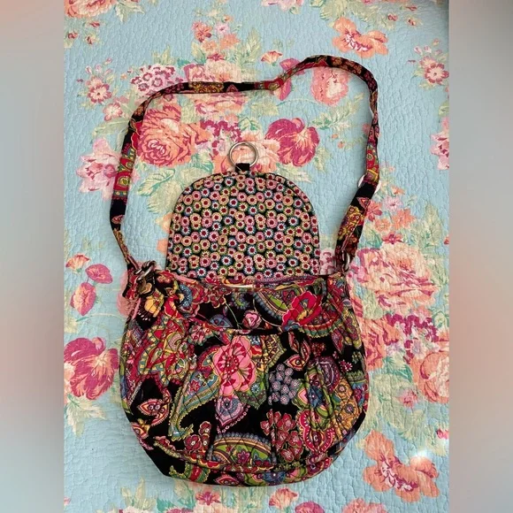 Vera Bradley Floral Crossbody Bag - Picture 3 of 5
